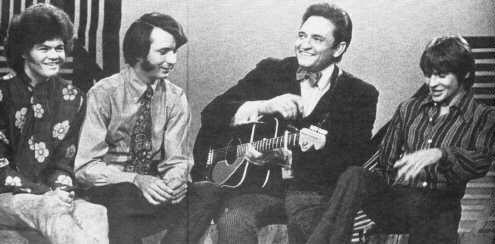 Monkees on Johnny Cash Show