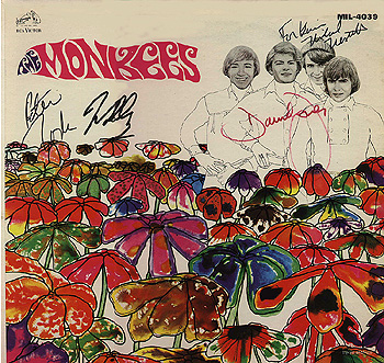 Monkees Pisces Mexican Album Cover from the collection of Kevin Stafford