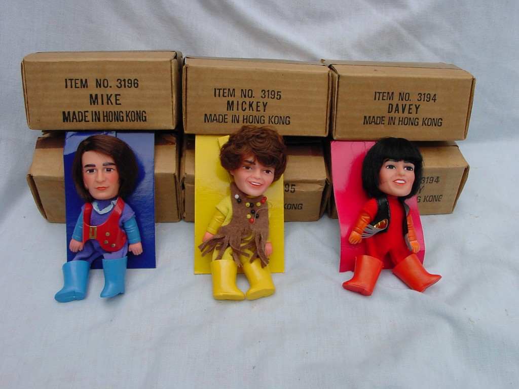 monkees finger dolls