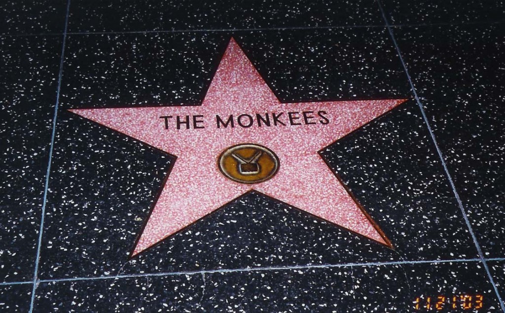 monkee-star on hollywood walk of fame
