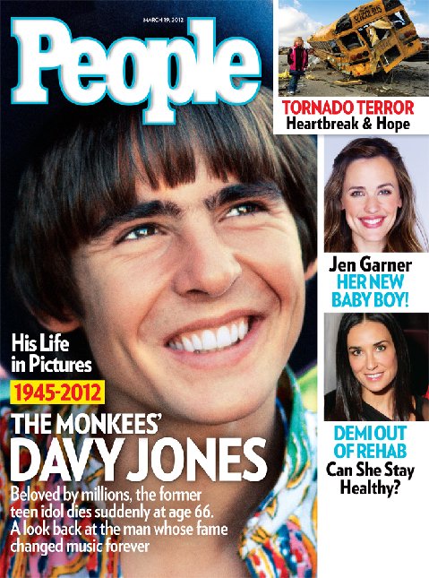 David Jones on Cover of People Magazine
