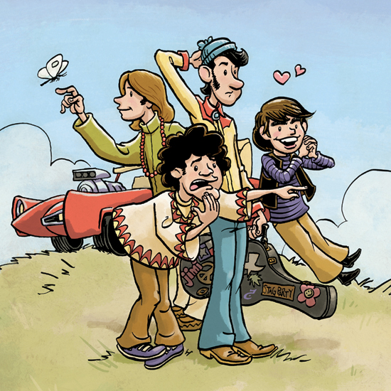 Monkees illustration