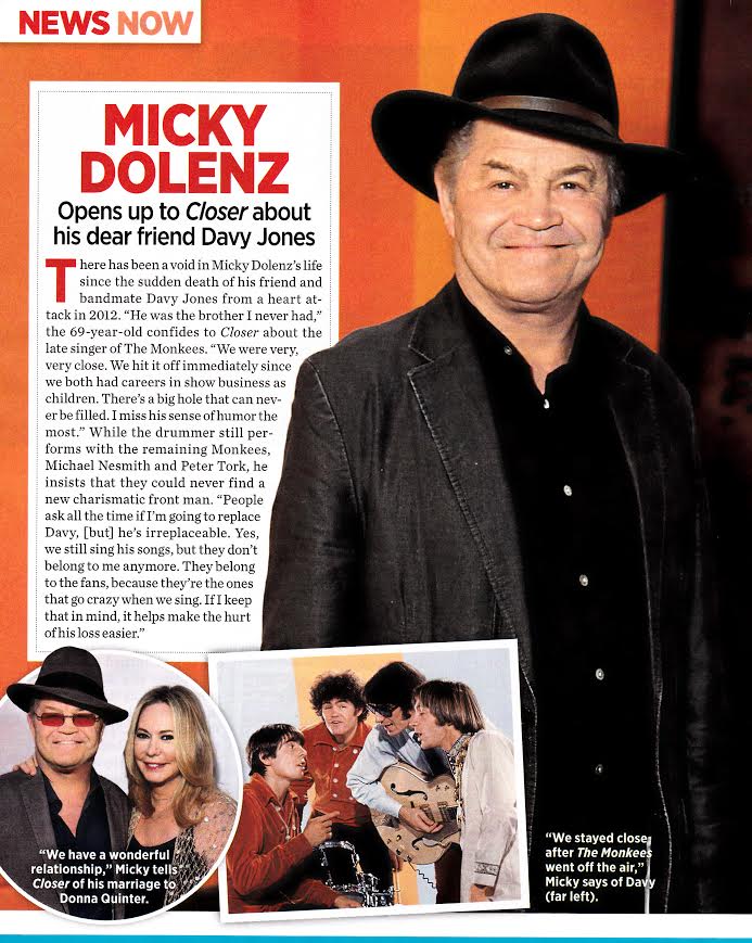 Micky Dolenz in Closer