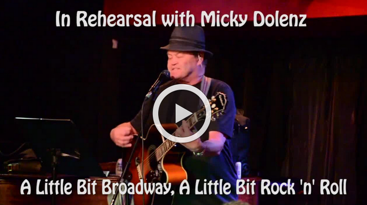 Micky Dolenz Exclusive 54 Below Rehearsal Preview
