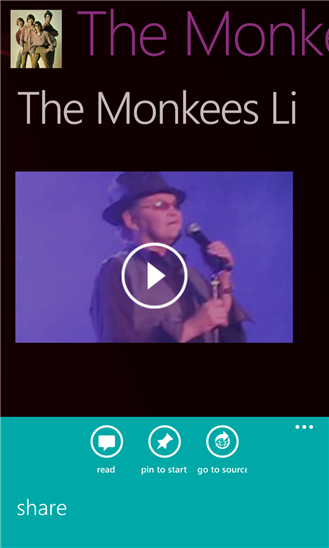 New Monkees App for Windows Phone