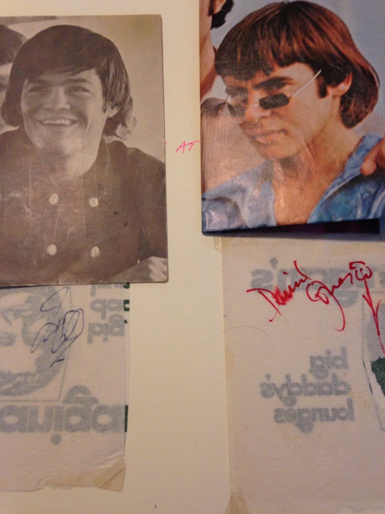 Micky and Davy autographs jpg