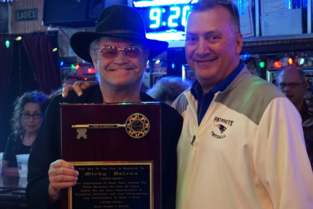 Micky Dolenz Presented Key To Secaucus At  Recent Make-A-Wish Event