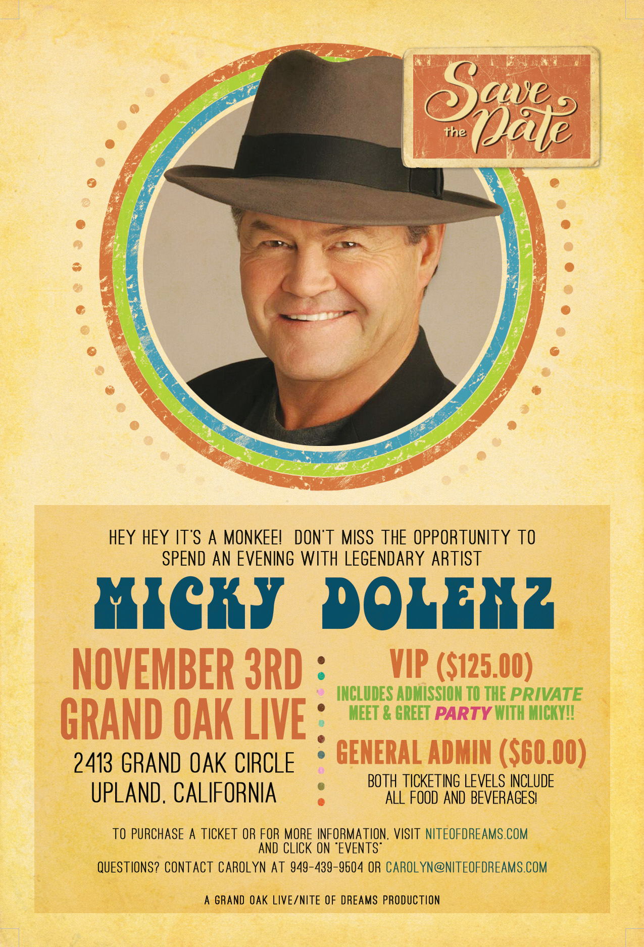 A Very Special Evening with Micky Dolenz
