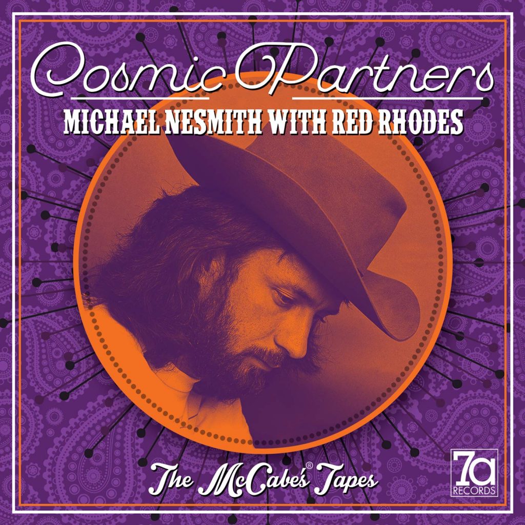 Review: Cosmic Partners – Michael Nesmith with Red Rhodes by 7a Records