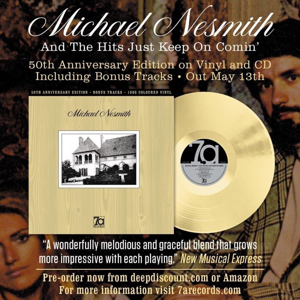 New 7a Records Nesmith Release: And The Hits Just Keep On Comin’ | The ...