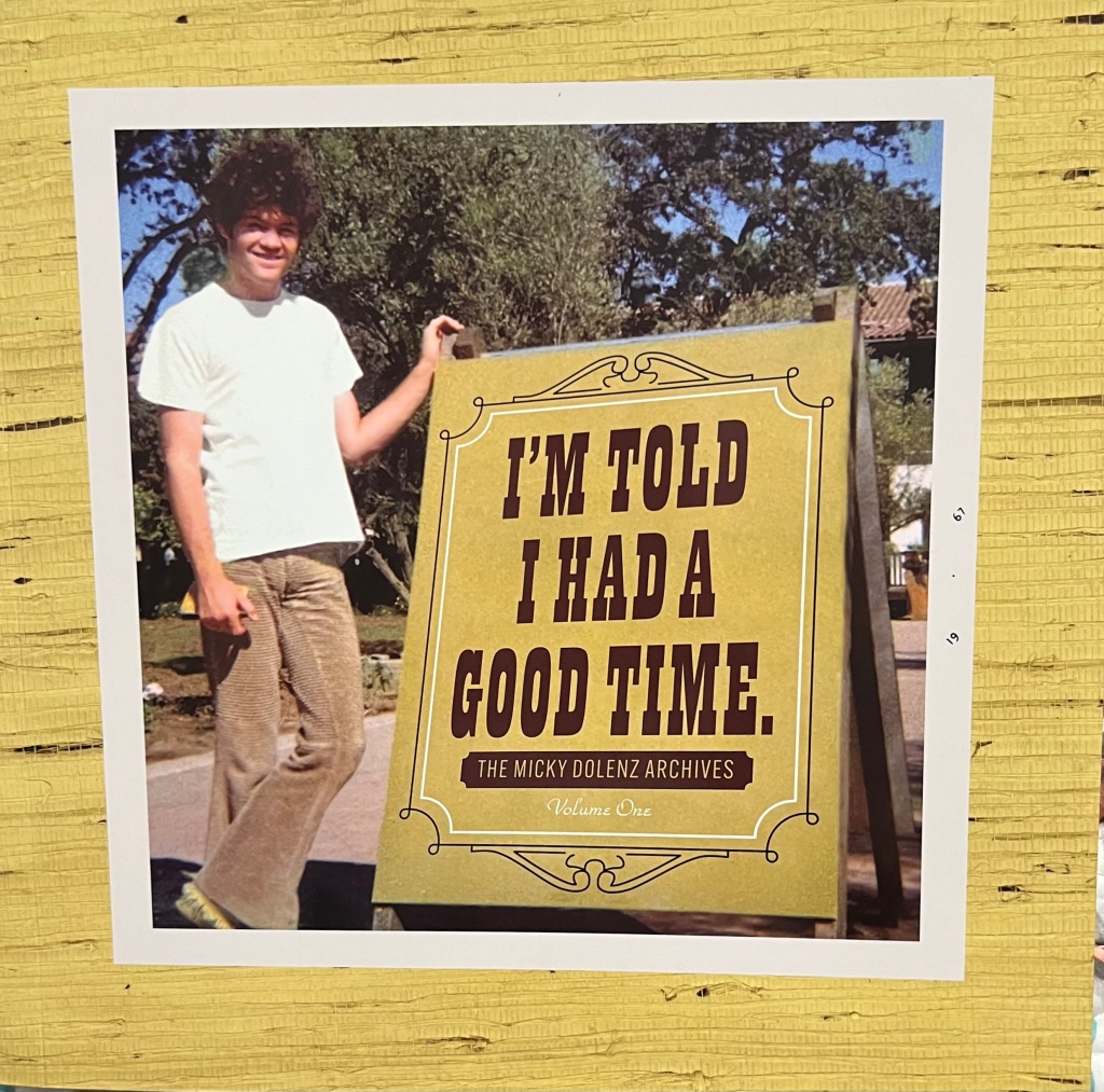 Review: I’m Told I Had A Good Time: The Micky Dolenz Archives Vol. One